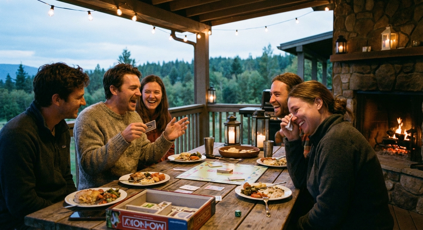 Friends gathered for recurring tradition they've built together