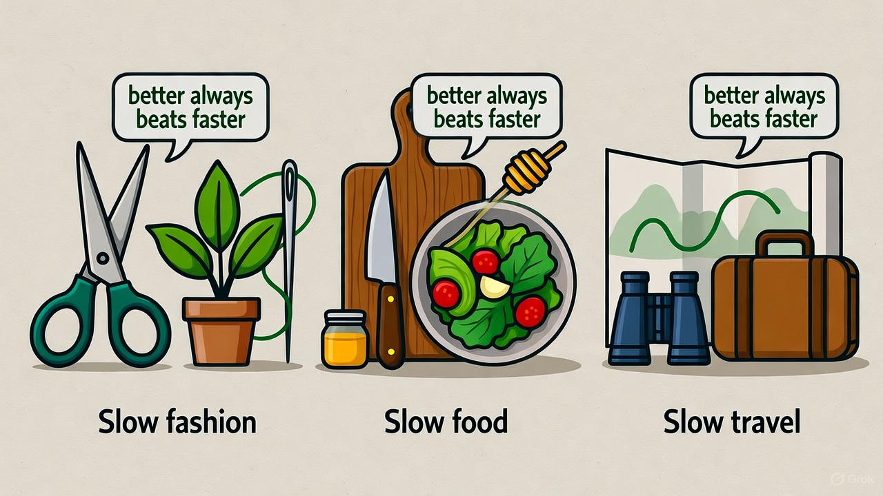 Slow Living in a Fast World