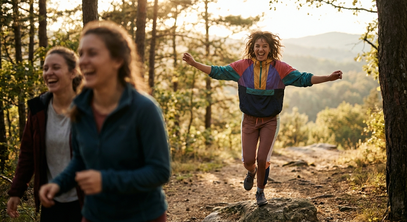 Person discovering an enjoyable version of exercise they used to dread