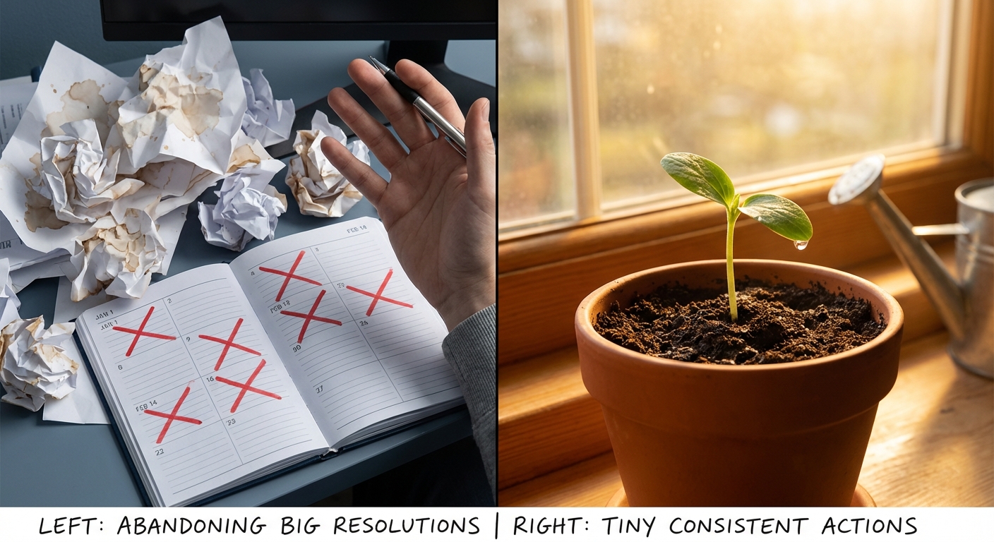 Your Resolutions Aren't Failing, You're Using the Wrong Strategy